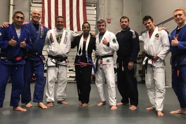 (Actually, she earned her blue belt JUST after this interview...) tapping out cancer bjj bebe ragsdale